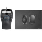 3DConnexion SpaceMouse Enterprise Kit 2 mouse Ufficio Ambidestro RF Wireless + USB Type-A 6DoF