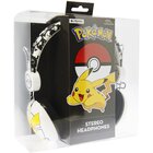 4Side Pokémon Japanese Cablato Cuffie Nero, Bianco, Giallo