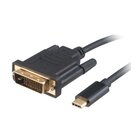 Akasa AK-CBCA10-18BK cavo DVI 1,8 m DVI-D Nero