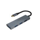 Akasa AK-CBCA25-18BK hub di interfaccia USB 3.2 Gen 1 (3.1 Gen 1) Type-C 5000 Mbit/s Grigio