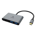 Akasa AK-CBCA31-18BK hub di interfaccia USB 3.2 Gen 1 (3.1 Gen 1) Type-C 10000 Mbit/s Alluminio