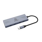 Akasa AK-CBCA32-18BK hub di interfaccia USB tipo-C 10000 Mbit/s Grigio