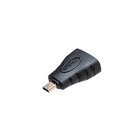 Akasa AK-CBHD22-BK cavo e adattatore video HDMI tipo A (Standard) HDMI tipo D (Micro) Nero