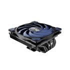 Akasa ALUCIA H6LS M2 Processore Raffreddatore d'aria 12 cm Nero, Blu 1 pz