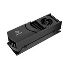 Akasa Gecko Pro LX M.2 NVMe SSD Raffreddatore d'aria 2 cm Nero 1 pz