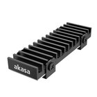 Akasa Gecko Pro Unità allo stato solido Dissipatore di calore/Radiatore Nero 1 pz