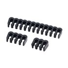 Akasa Kabelkamm Set - 3mm schwarz fermacavo Nero