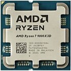 AMD AM5 Ryzen 7 9800X3D, 104 MB di 3D V-Cache, Fino a 5.2 GHz - Tray