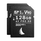 Angelbird SDXC 256GB AV Pro MK2 UHS-II V90 U3 Classe 10 Match Pack per FUJIFILM X-T3 e X-T4 (2 x 128 GB)