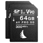 Angelbird SDXC 128GB AV Pro MK2 UHS-II V90 U3 Classe 10 Match Pack per Sony Alpha A7 e A9 (2x64GB)