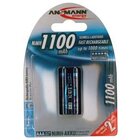 Ansmann 1x2 Batteria NiMH Micro 1100 mAh