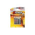 Ansmann 1x4 Alkaline Micro AAA X-Power