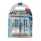 Ansmann 1x4 batteria 2700 mignon aa 2500 mah
