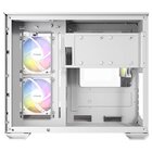 Antec CX600M Trio ARGB White Mini Tower Trasparente, Bianco