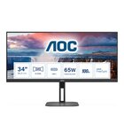AOC V5 U34V5C/BK 34" 4K UltraWide Quad HD LCD Nero