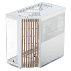 APNX V1 PC Midi-Tower ATX Vetro Temperato Legno / Bianco