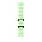 Apple Black Titanium Finish Band Verde Fluoroelastomero, Titanio