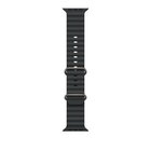 Apple Cinturino Ocean nero (49 mm) - Titanio naturale