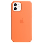 Apple Custodia MagSafe in silicone per iPhone 12 - 12 Pro Kumquat