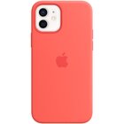 Apple Custodia MagSafe in silicone per iPhone 12 - 12 Pro Rosarancio