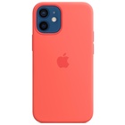 Apple Custodia MagSafe in silicone per iPhone 12 mini Rosarancio