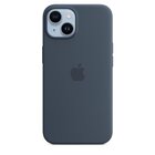 Apple Custodia MagSafe in silicone per iPhone 14 - Blu tempesta