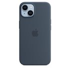Apple Custodia MagSafe in silicone per iPhone 14 Pro - Blu tempesta