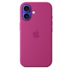 Apple Custodia MagSafe in silicone per iPhone 16 - Fucsia