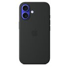 Apple Custodia MagSafe in silicone per iPhone 16 - Nero