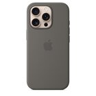 Apple Custodia MagSafe in silicone per iPhone 16 Pro - Grigio pietra