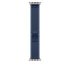 Apple MFT74ZM/A accessorio indossabile intelligente Band Blu Titanio, Poliestere, Spandex, Nylon