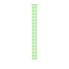 Apple Natural Titanium Finish Band Verde Fluoroelastomero, Titanio