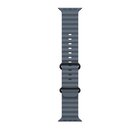 Apple Titanium Finish Band Blu Fluoroelastomero, Titanio