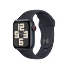Apple Watch SE GPS + Cellular Cassa 40mm in Alluminio Mezzanotte con Cinturino Sport Mezzanotte - M/L