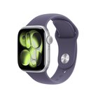 Apple Watch Series 11 GPS 42mm Cassa Alluminio Argento con Sport Band Viola Nebbia - M/L