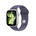 Apple Watch Series 11 GPS + Cellular 42mm Cassa Alluminio Argento con Sport Band Viola Nebbia - M/L