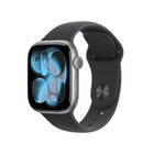 Apple Watch Series 11 GPS + Cellular 42mm Cassa Alluminio Grigio Siderale con Sport Band Nero - S/M