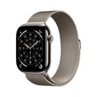 Apple Watch Series 11 GPS + Cellular 46mm Cassa Titanio con Loop Milanese Naturale M/L