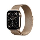 Apple Watch Series 11 GPS + Cellular 46mm Cassa Titanio Oro con Loop in maglia Milanese Oro - M/L