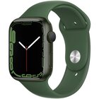 Apple Watch Series 7 GPS 45mm Cassa in Alluminio Verde con Cinturino Sport Verde