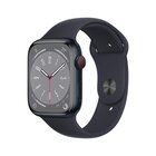 Apple Watch Series 8 GPS + Cellular 45mm Mezzanotte con Cinturino Sport Band Mezzanotte - Regular