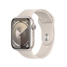 Apple Watch Series 9 GPS Cassa 45mm in Alluminio Galassia con Cinturino Sport Galassia - S/M