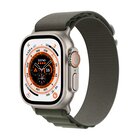 Apple Watch Ultra GPS + Cellular 49mm Cassa in Titanio con Cinturino Alpine Loop Verde Large