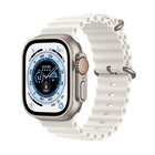 Apple Watch Ultra GPS + Cellular 49mm Cassa in Titanio con Cinturino Band Ocean Bianco
