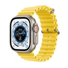 Apple Watch Ultra GPS + Cellular 49mm Cassa in Titanio con Cinturino Band Ocean Giallo