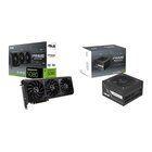 Asus NVIDIA GeForce RTX 5080 Prime OC 16G + Prime 850G 850 W 20+4 pin ATX Nero