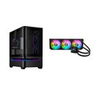 Asus Prime LC 360 ARGB Nero + Prime AP202 TG ARGB Black Nero