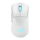 Asus ROG Keris II Origin WHT Gaming Wireless + Bluetooth + USB Type-A Ottico 42000 DPI