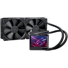 Asus ROG RYUJIN II 240 Dissipatore a Liquido All-In-One, Due Ventole Noctua da 120mm, Display LCD, AIO Fan Controller