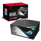 Asus ROG THOR 1000W Platinum II Alimentatore PC Modulare, ATX12V, Dissipatori ROG, Tecnologia 0dB, Ventola da 135mm, Schermo OLED, Cavi Sleeve, Aura Sync